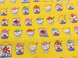 【現品限り特価】冷たくて美味しいよ♪かき氷のスケアプリントレモン