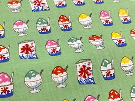 【現品限り特価】冷たくて美味しいよ♪かき氷のスケアプリントメロン