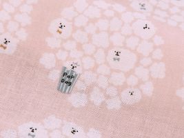 コットンこばやし ダブルガーゼプリント「ポップコーンドッグ」_拡大イメージ
