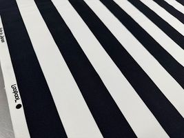 LOOPOOL ワイドなストライプのオックスプリント_拡大イメージ