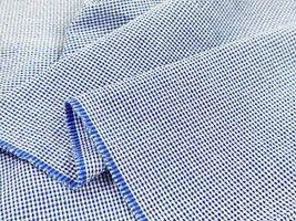 【現品限り特価】西脇産さわやかなブルーのギンガムサッカーブルー