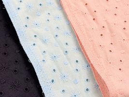 【現品限り特価】Exclusive Collection プチドットのジグザグローンレース_拡大イメージ