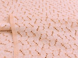 【現品限り特価】Exclusive Collection コットンローンレース 「フェザーペタル」_拡大イメージ