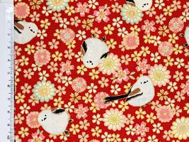 「百華繚蘭」シマエナガと桜レッド