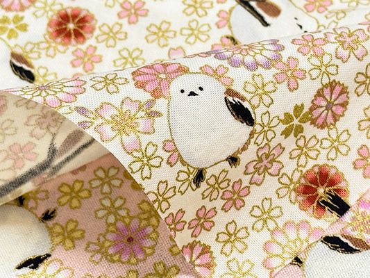 「百華繚蘭」シマエナガと桜