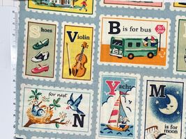 Hello Again2「アルファベットスタンプ」スモークブルー