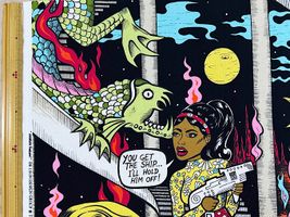 ALEXANDER HENRY「creature feature!」ビビットカラー