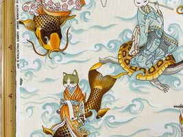 ALEXANDER HENRY「feline fisherman」グリーン系