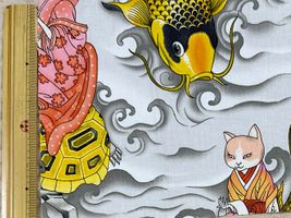 ALEXANDER HENRY「feline fisherman」グレー系