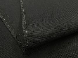 【10m以上のみ巻き発送】バッグづくりのための8号帆布無地ブラック