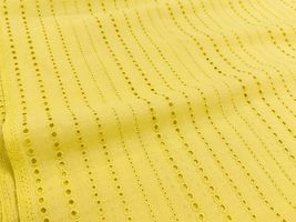 【現品限り特価】Exclusive Collection ビビッドカラーのコットンレース 「ストライプ」_拡大イメージ