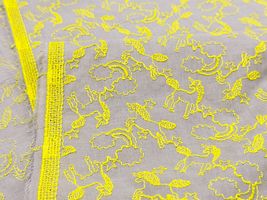 【現品限り特価】Exclusive Collection ゆめかわユニコーンのコットンレース_拡大イメージ