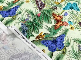 『nora.』シーチングプリント「Lepidoptera」_拡大イメージ