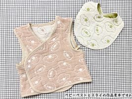 オリジナルふんわり六重ガーゼ「ラッコとコアラ」_拡大イメージ