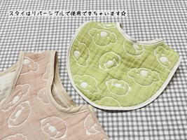 オリジナルふんわり六重ガーゼ「ラッコとコアラ」_拡大イメージ