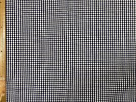 Exclusive Collection 西脇産綿麻ウェザーチェック紺×白/小約0.2cm