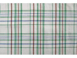 ■お取り寄せ商品■ ムラ糸ワッシャーチェックアイボリー