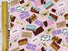 お菓子なオックスプリント「Chocolates」_拡大イメージ