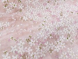 コットンこばやし ブロードプリント「桜文様」ピンク