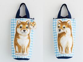 コッカ 振り向く動物たちのシーチングパネルプリント_拡大イメージ