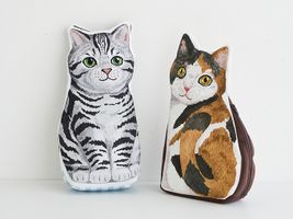 コッカ 振り向く動物たちのシーチングパネルプリント_拡大イメージ