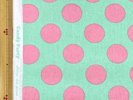 コッカ キャンディパーティ ビッグドットミント×ピンク