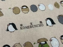 コットンこばやし キャンバスプリント「米文鳥」_拡大イメージ