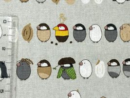 コットンこばやし キャンバスプリント「米文鳥」_拡大イメージ