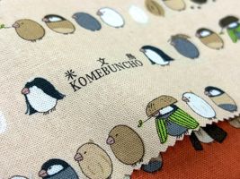 コットンこばやし キャンバスプリント「米文鳥」_拡大イメージ