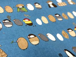 コットンこばやし キャンバスプリント「米文鳥」_拡大イメージ