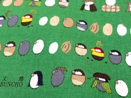 コットンこばやし キャンバスプリント「米文鳥」_拡大イメージ