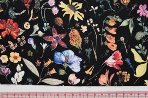 ■お取り寄せ商品■リバティプリントタナローン フローラル・イヴブラック