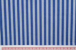 ■お取り寄せ商品■ 80番手双糸ブルーストライプ中青