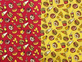 60ローンプリント「Pixel Calorie Monster」_拡大イメージ