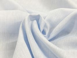 【現品限り特価】Exclusive Collection 広幅 西脇産先染ボイルシャンブレー水色