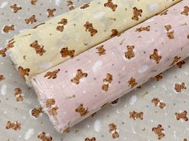 エンジェルベアのダブルガーゼプリント_拡大イメージ
