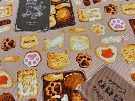 復刻！オックスプリント「猫のクッキー缶」モカ