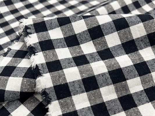 Exclusive Collection シルクネップ混先染コットンワッシャー