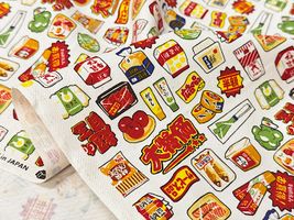 スーパーマーケットのオックスプリント_拡大イメージ