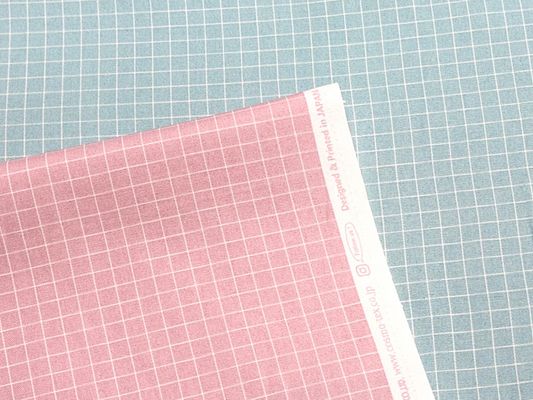 【現品限り特価】約1cm格子のオックスプリント