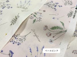 オックスプリント「フレンチボタニカル」_拡大イメージ