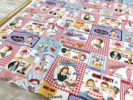 YUWAシャーティングプリント「Today's dessert」_拡大イメージ