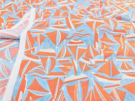 my piece of fabric 幾何ヨットの60ローンプリント_拡大イメージ