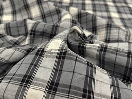 【現品限り特価】Exclusive Collection 西脇産先染綿麻ワッシャーチェック_拡大イメージ
