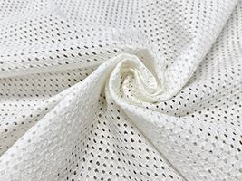Exclusive Collection ハニカム模様のシルク混コットンレース_拡大イメージ