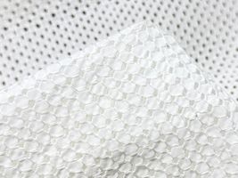 Exclusive Collection ハニカム模様のシルク混コットンレース_拡大イメージ