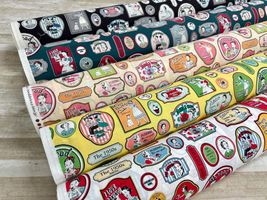 YUWAシャーティングプリント「50's sticker」_拡大イメージ