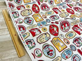 YUWAシャーティングプリント「50's sticker」_拡大イメージ