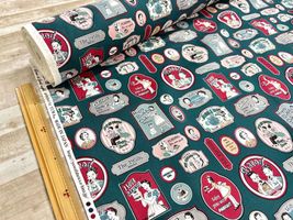 YUWAシャーティングプリント「50's sticker」_拡大イメージ