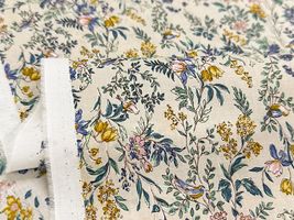 Exclusive Collection 60ローンプリント「Birds & Flowers」_拡大イメージ